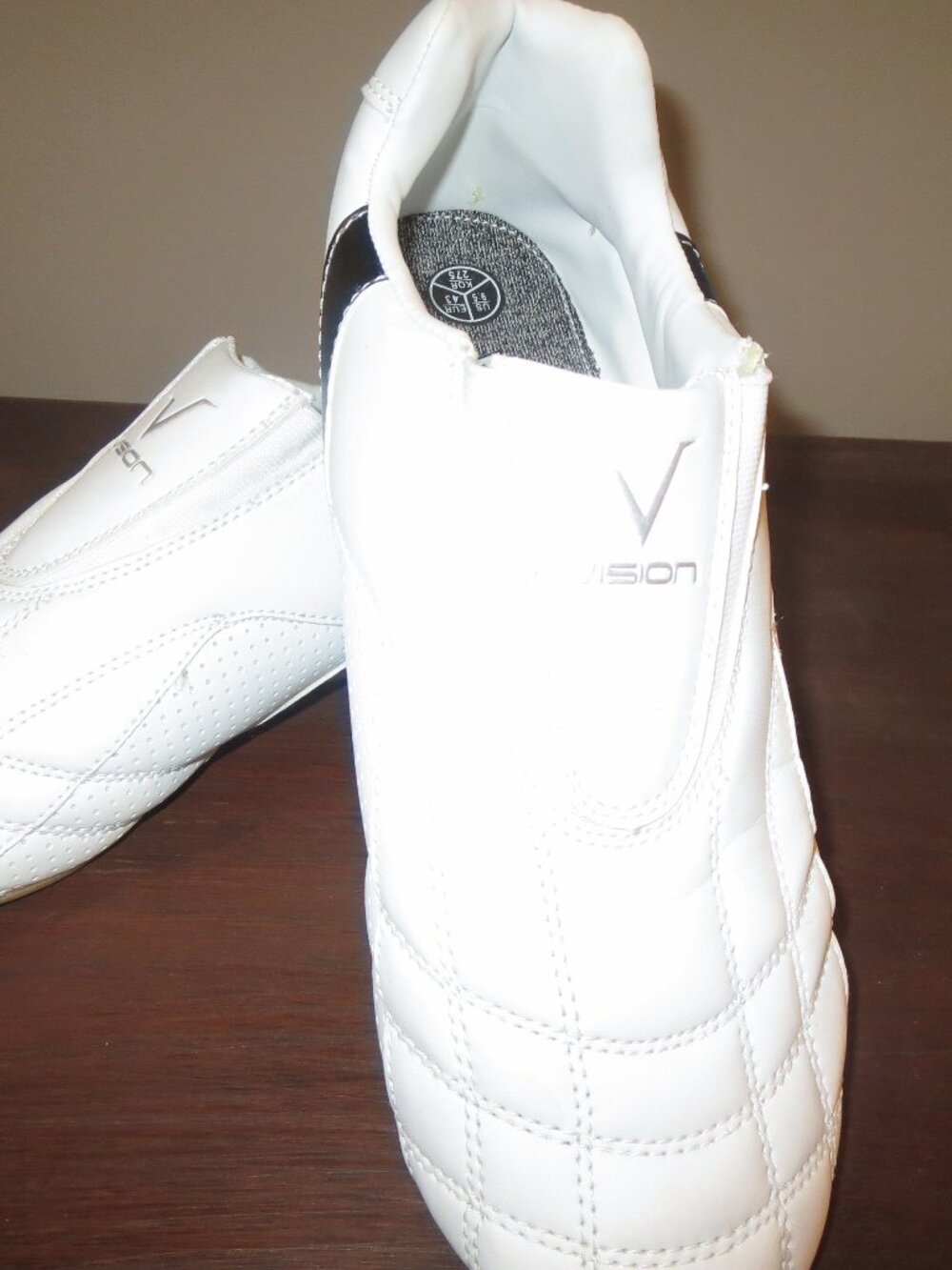 Women's V-FORCE VISION  Slip-on Martial Arts Shoes Sz 9 1/2